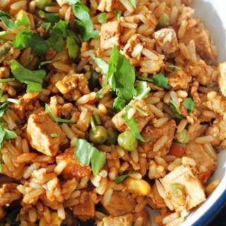 Leftover Pork Fried Rice