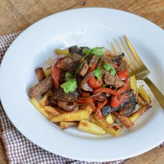 Peruvian Stir Fry (Lomo Saltado)