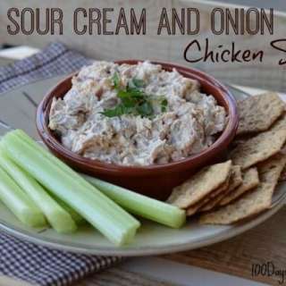 Sour Cream and Onion Chicken Salad