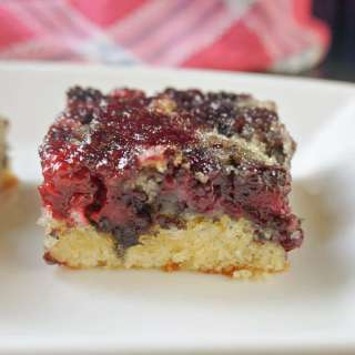 Blackberry Upside Down Cake