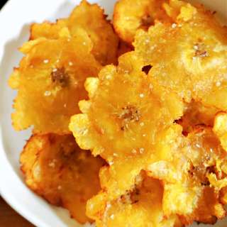 Fried Green Plantains