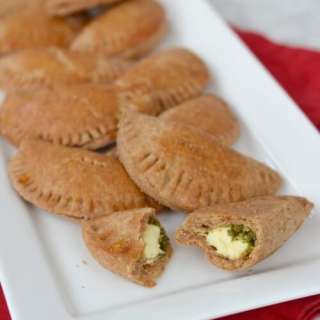Pesto Cream Cheese Turnovers