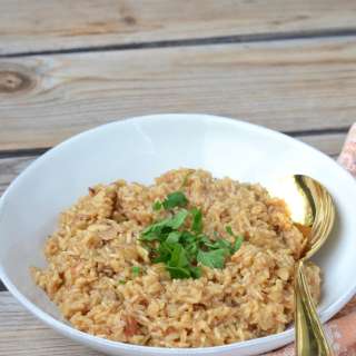 Almond and Golden Raisin Rice Pilaf