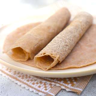 Pannenkoeken van haver en boekweitmeel
