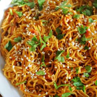 Sesame Egg Noodles