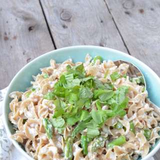 Lemon Ricotta Pasta with Asparagus