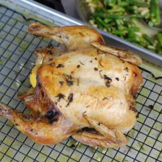 Rosemary Roasted Whole Chicken