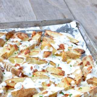 Oven-Baked Cheese Fries