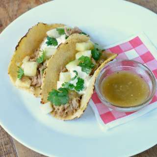 Slow Cooker Pineapple Pork Tacos