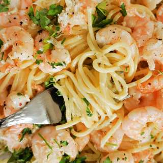 Prawn Alfredo Pasta