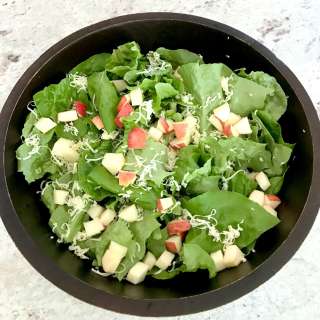Cheddar and Apple Salad (kid friendly!)