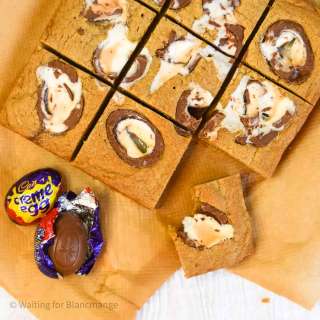 Creme Egg Blondies