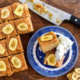 Banoffee Blondie Bar