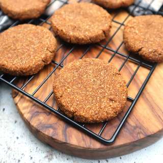 Zoete aardappelkoekjes met cassavemeel