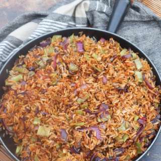 Medical Medium, soyfree and gluten free Indonesian fried rice (nasi goreng)