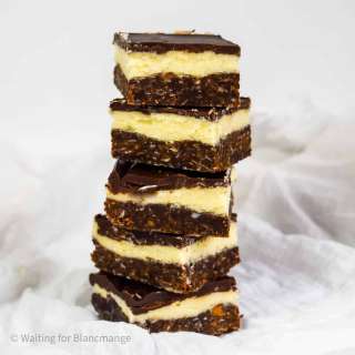 Easy Nanaimo Bars without Custard Powder