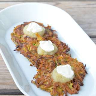 Zucchini & Sweet Potato Pancakes