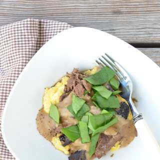 Slow Cooker Beef Stroganoff