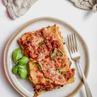 Lasagna Without Ricotta
