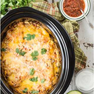 Slow Cooker Mexican Lasagna