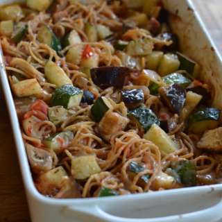 Roasted Summer Vegetable Pasta