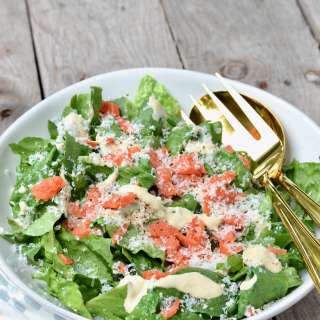 Smoked Salmon Caesar Salad Recipe