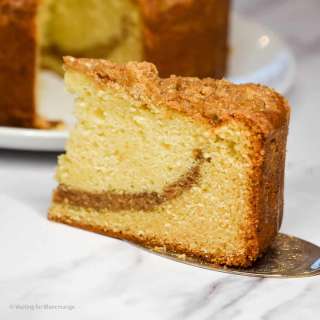 Easy Almond Streusel Coffee Cake