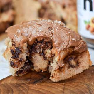 Chocolate Hazelnut Cinnamon Rolls