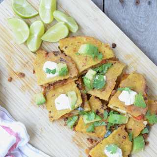 Chorizo and Poblano Quesadillas