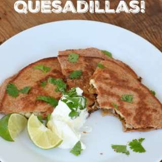 Wild Mushroom and Brussels Sprouts Quesadillas