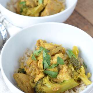 Simple Chicken Curry Bowls