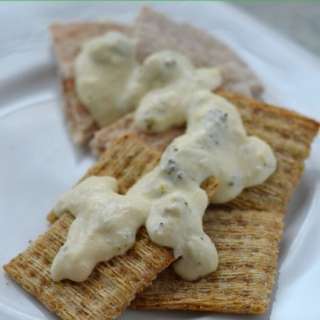 Warm Cheesy Broccoli Dip (to share!)