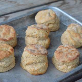 Fluffy Whole Wheat Buttermilk Biscuits