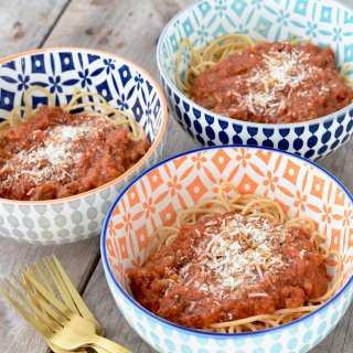 Slow Cooker Spaghetti Bolognese