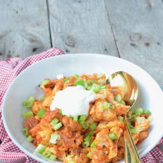 Buffalo Cauliflower Bites