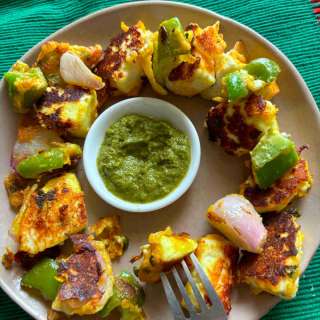 Paneer Tikka on Tawa