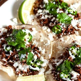 Chorizo Street Tacos