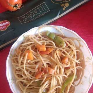 Spaghetti Pasta- Indian Style Pasta