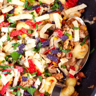 Taco Gnocchi Skillet