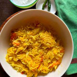 Red Lentils and Rice- Indian Style
