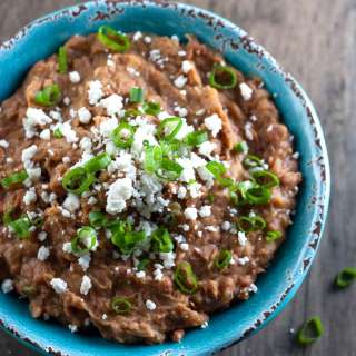 Easy Refried Beans from Canned Pinto Beans