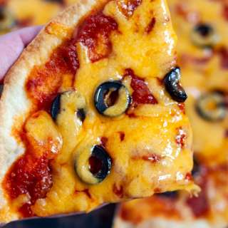 Air Fryer Tortilla Pizza