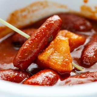Al Pastor Little Smokies with Pineapple
