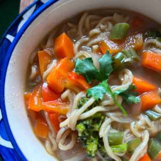 Creamy Vegetable Noodle Soup