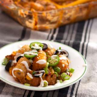 Taco Tater Tot Casserole