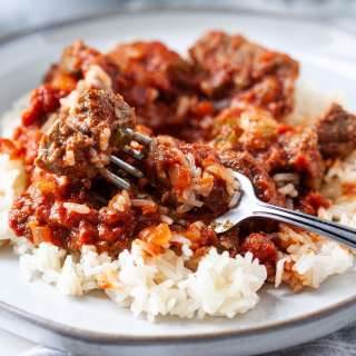 Easy Mexican Beef Tips