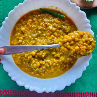 Easy Chana Dal Palak Recipe (Spinach Daal)