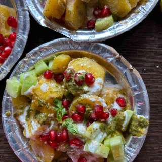 Sweet Potato Chaat (shakarkandi Chaat)