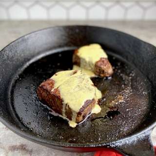 Easy Oven Roasted Steak with Blender Béarnaise