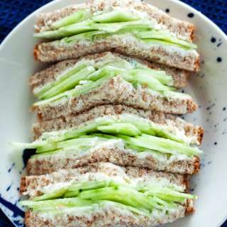 Jalapeno Cucumber Sandwiches